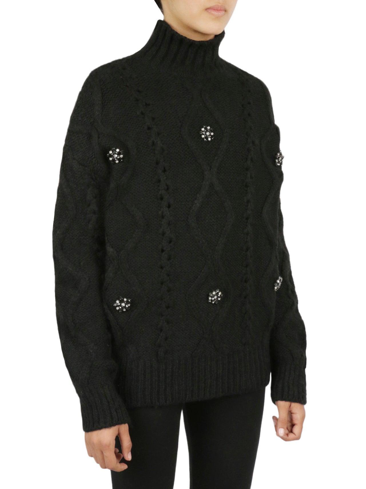 Floral Embellished Sweater Product Image