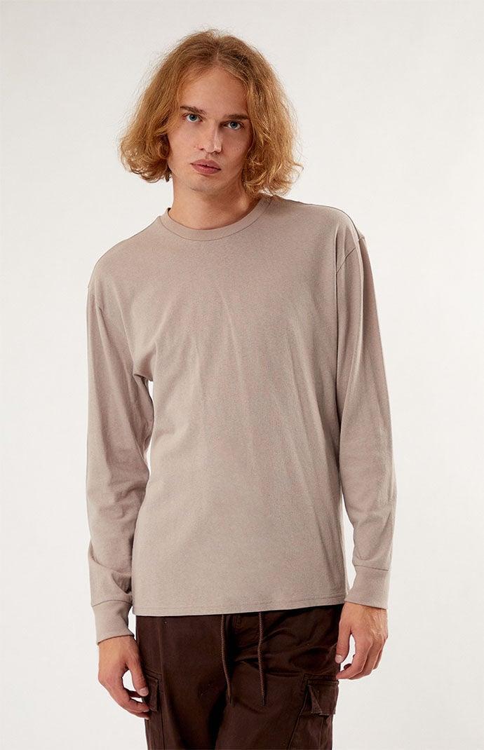 Mens Reece Basic Long Sleeve T-Shirt Product Image