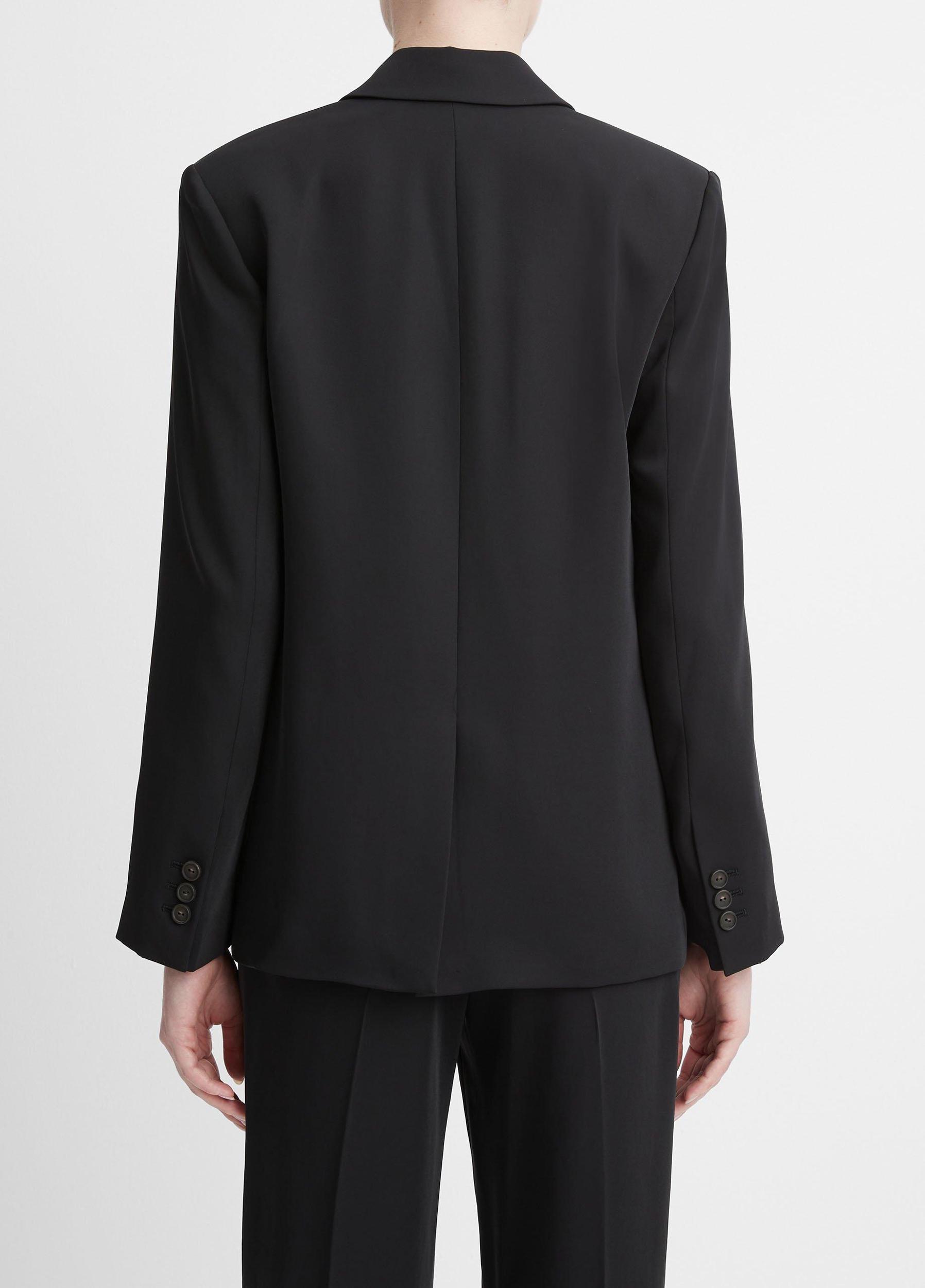 Soft Double-Breasted Blazer Product Image