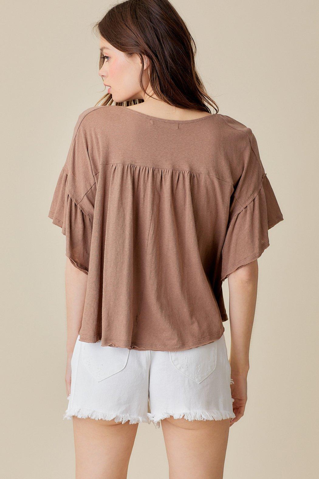 Ruched Front Top Product Image