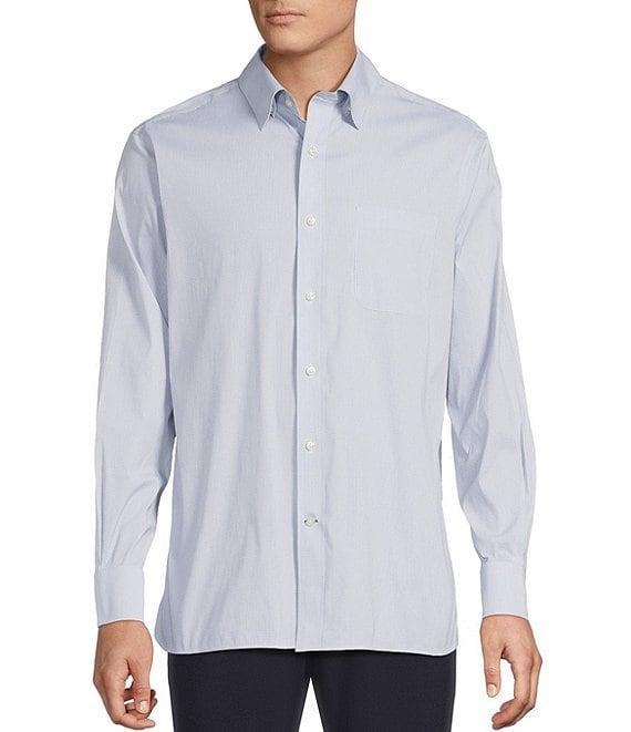Daniel Cremieux Signature Label Travel Ready Micro Check Long Sleeve Woven Shirt Product Image