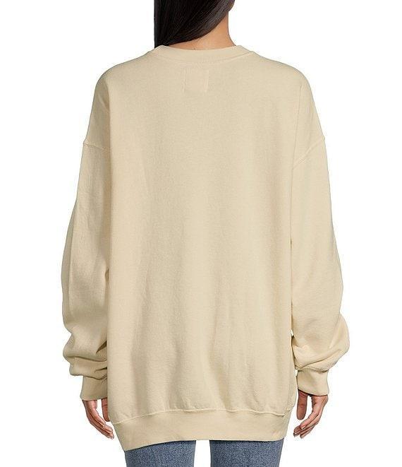 Billabong Ride In Crew Oversized Graphic Sweatshirt Product Image