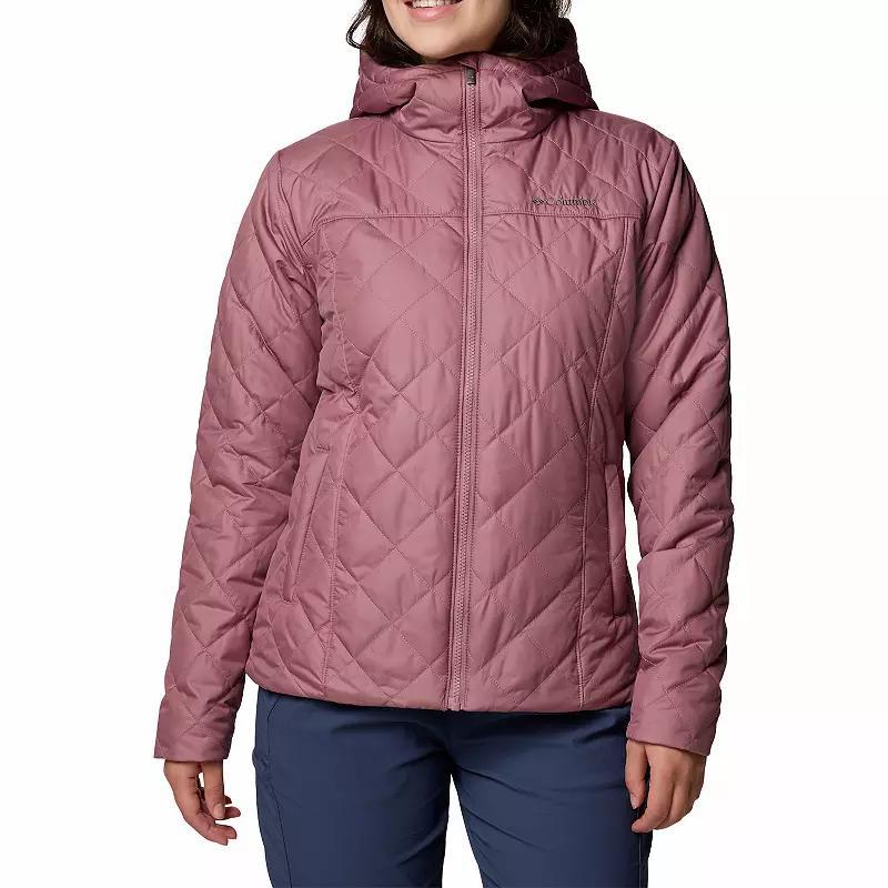 Women's Columbia Copper Crest II Hooded Jacket, Size: Large, Clematis Blue Product Image