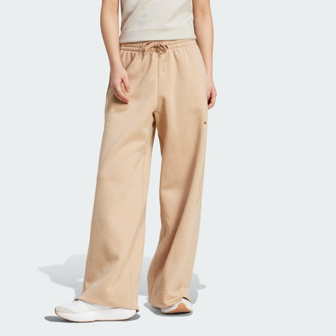 ALL SZN Fleece Loose Wide-Leg Pants Product Image