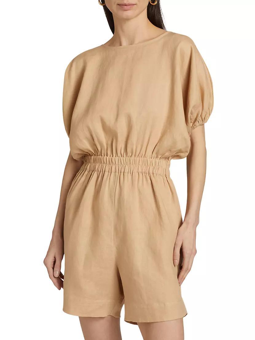 Rest & Relaxation Linen Romper Product Image