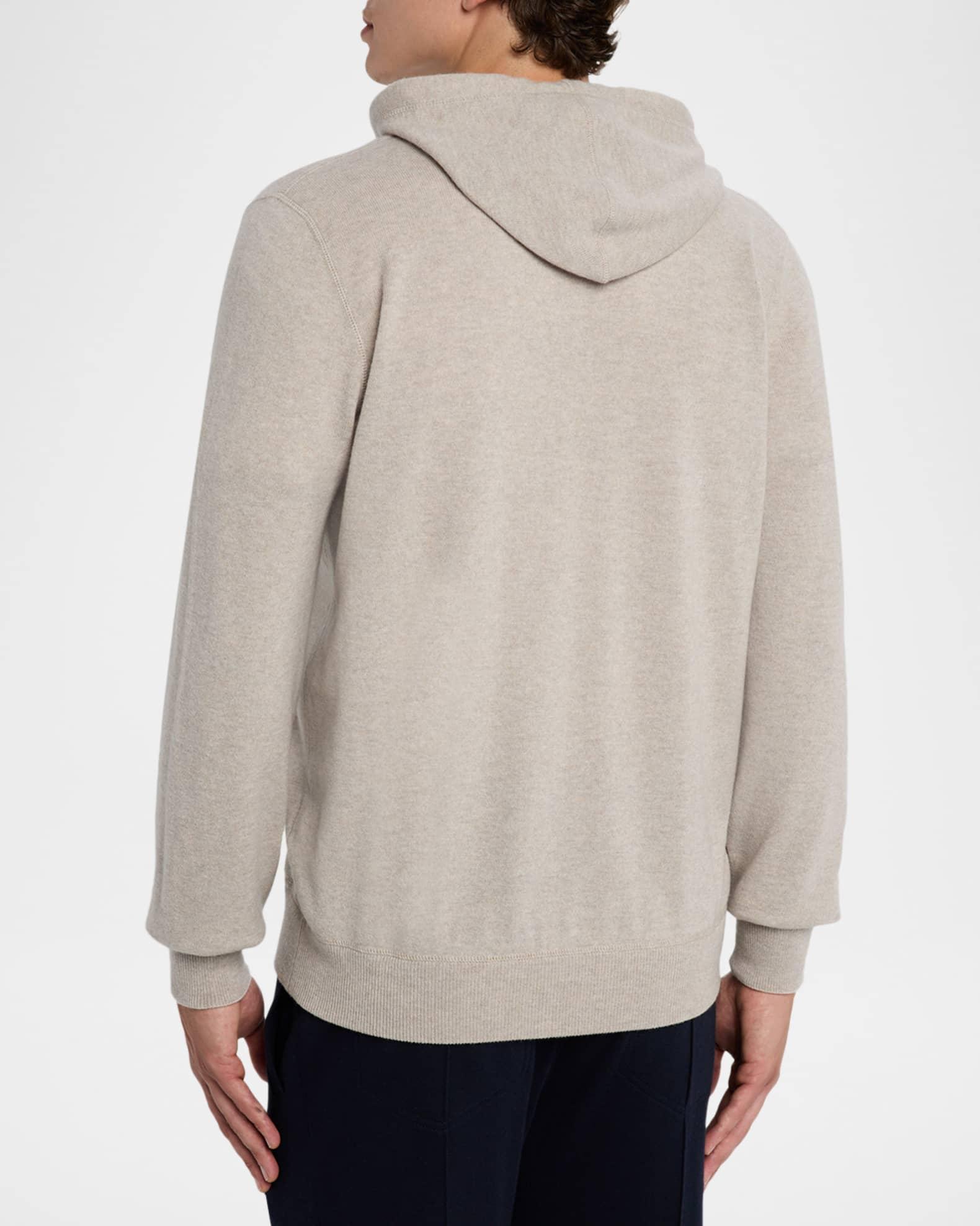 Men's Cashmere Full-Zip Hoodie Product Image