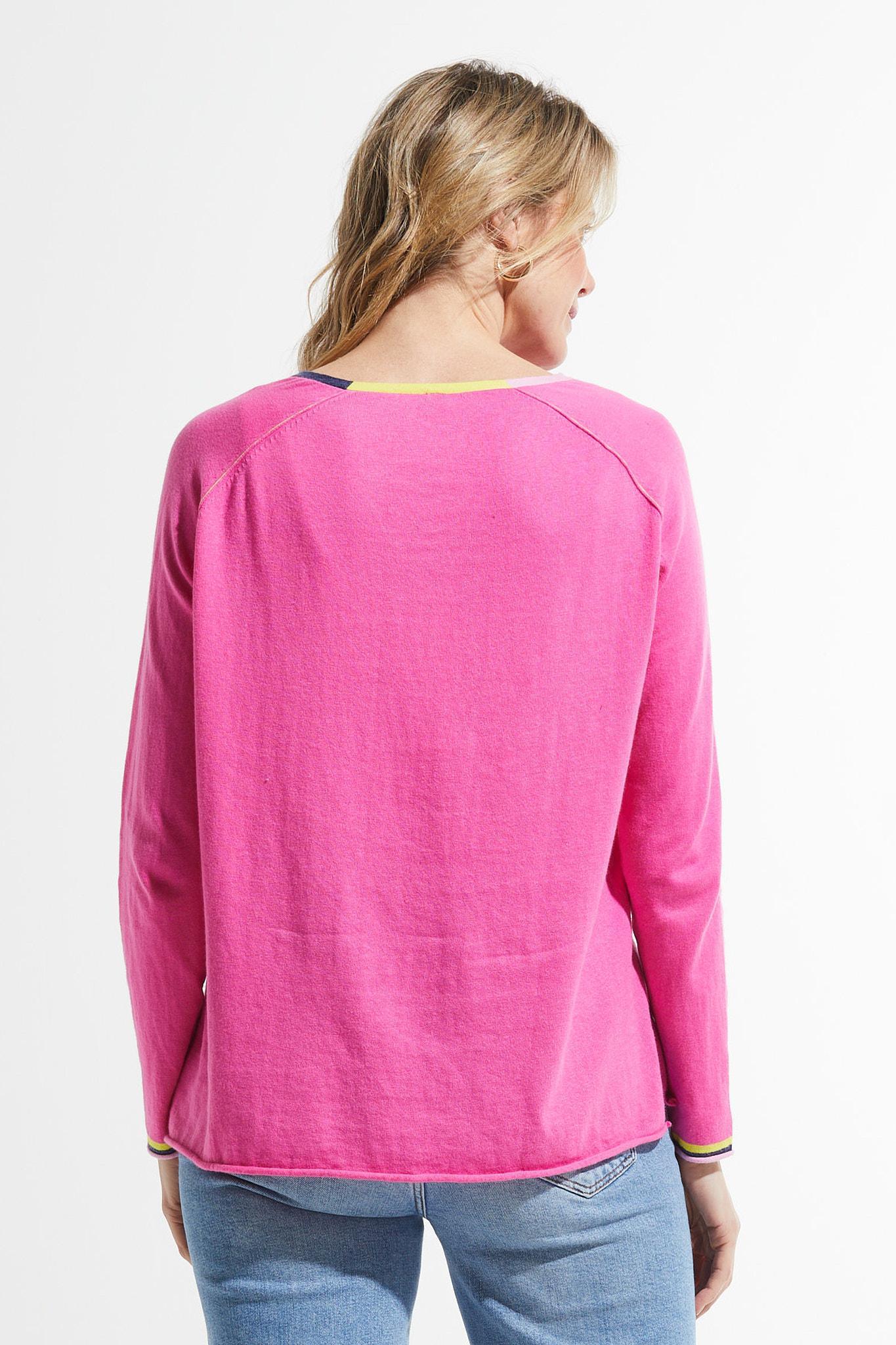 Zaket and Plover Colorful V Sweater Product Image