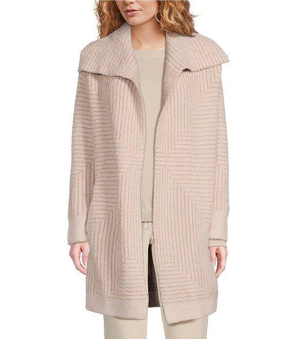 Barefoot Dreams CozyChic® Striped Print Angular Cardigan Product Image