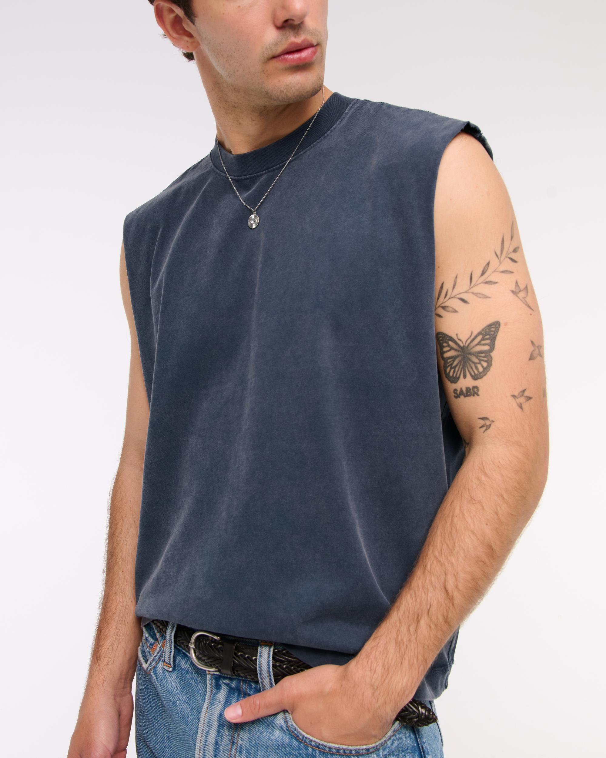 Premium Heavyweight Cropped Tank Product Image