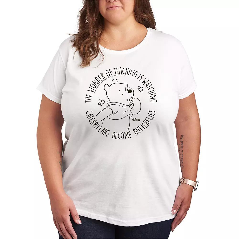Disney's Winnie The Pooh Teaching Graphic Tee, Women's,  Product Image
