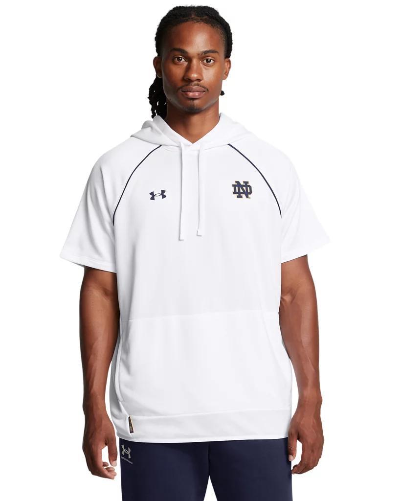 Men's UA Command Collegiate Short Sleeve Hoodie Product Image