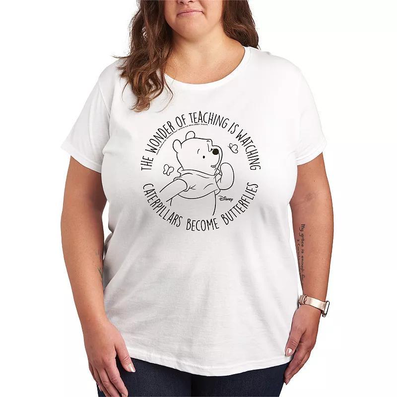 Disney's Winnie The Pooh Teaching Graphic Tee, Women's,  Product Image