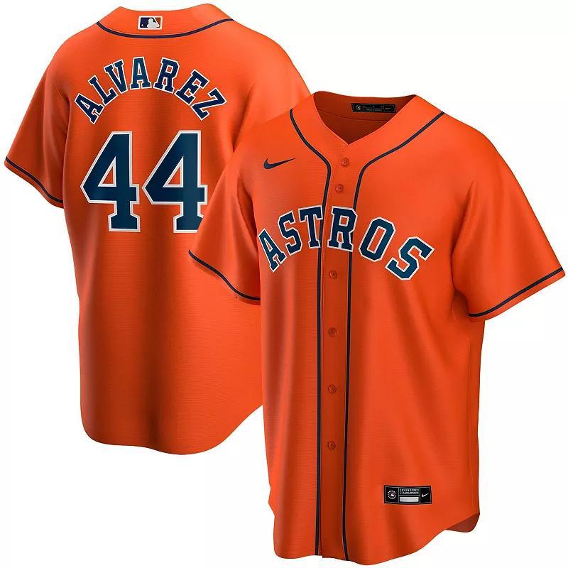 Nike Men's MLB Houston Astros (Yordan Alvarez) Replica Baseball Jersey Product Image