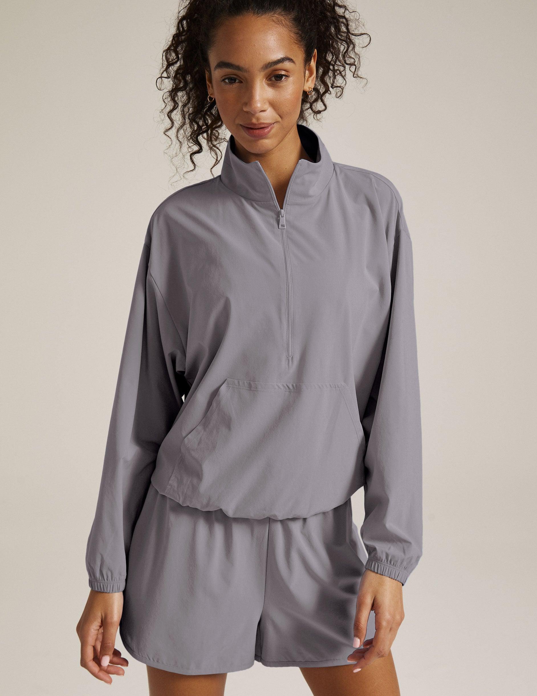 Stretch Woven In Stride Half Zip Pullover Product Image