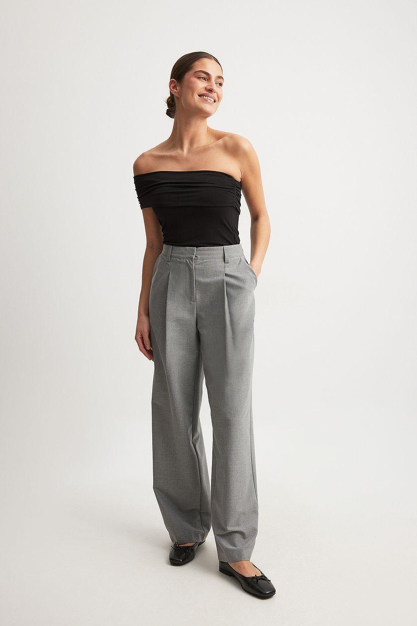 One Shoulder Jersey Top Product Image