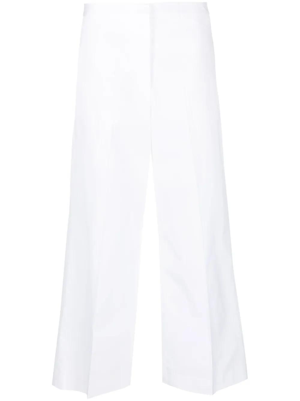 FABIANA FILIPPI Wide-leg Tailored Trousers In White Product Image