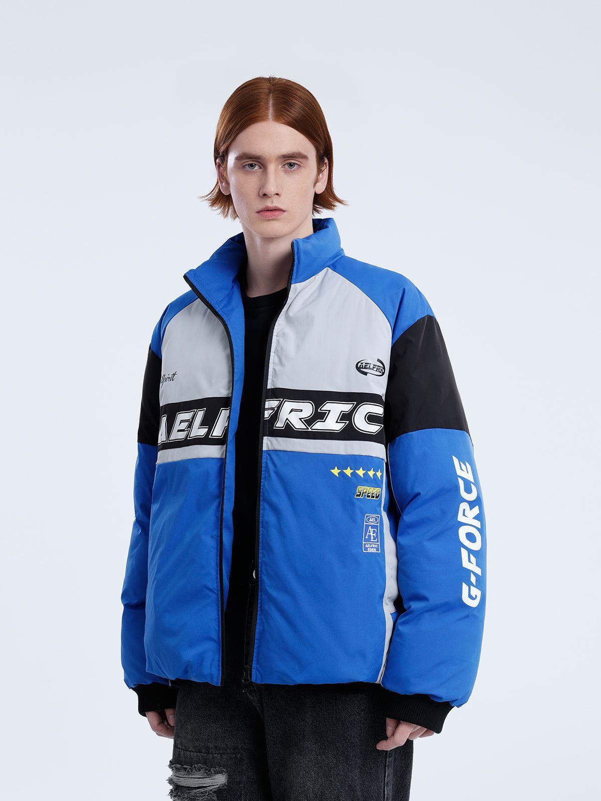 Aelfric Eden Color Block Patchwork Coat Product Image