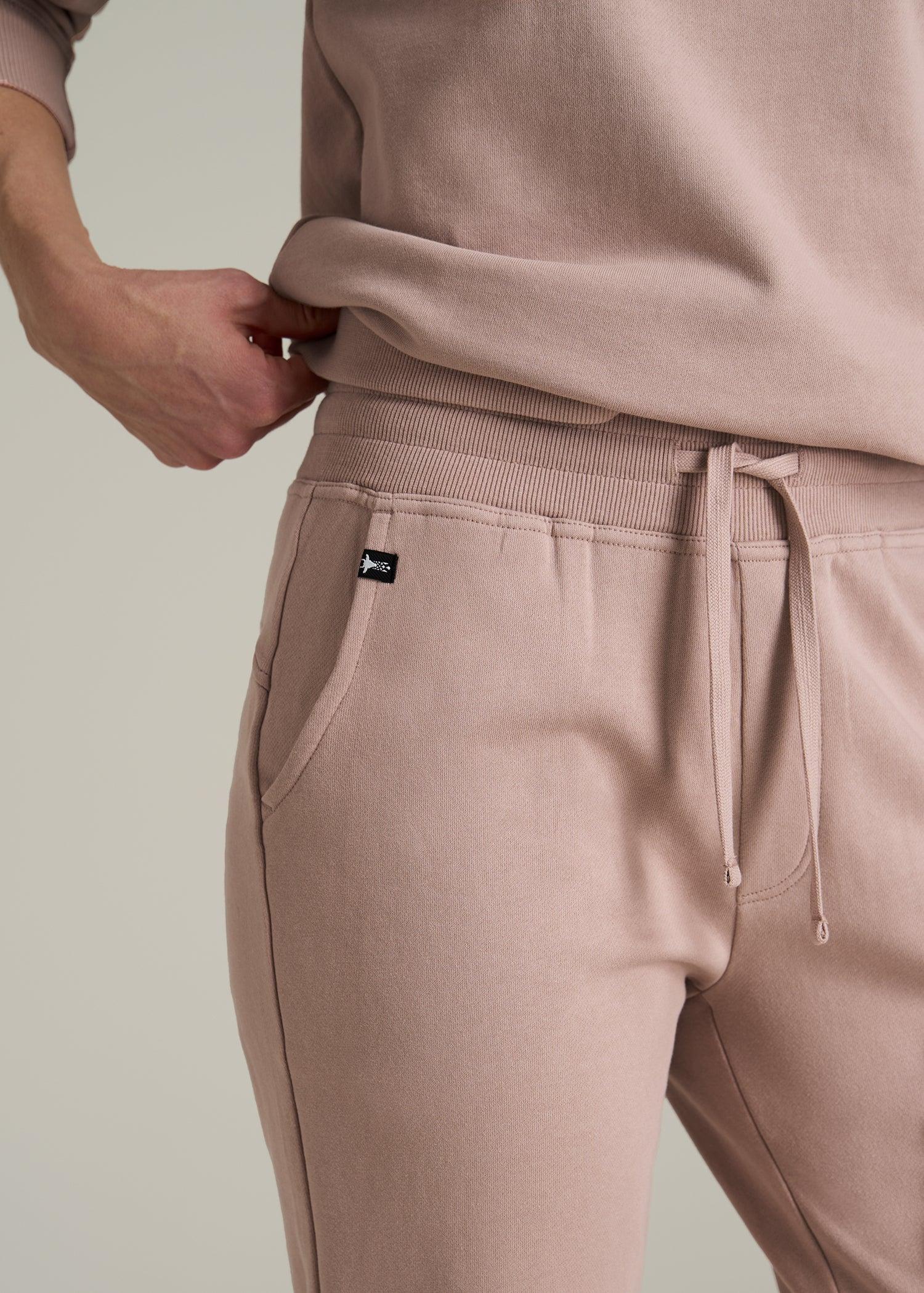 Wearever 2.0 French Terry Joggers for Tall Women in Desert Rose Product Image