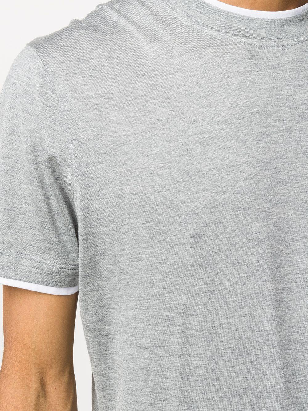 layered-effect T-shirt Product Image