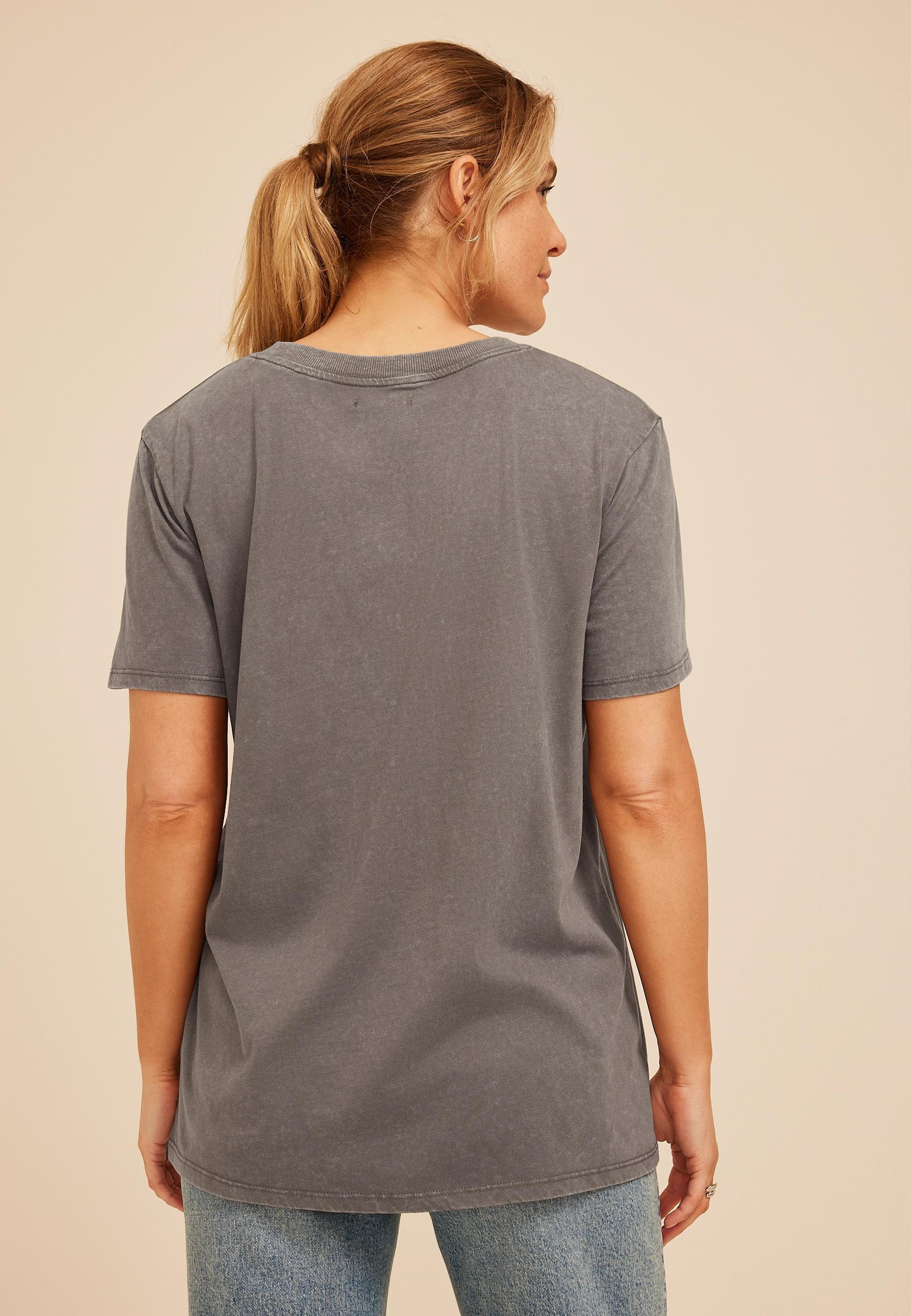 Be The Light Floral Oversized Fit Graphic Tee Product Image