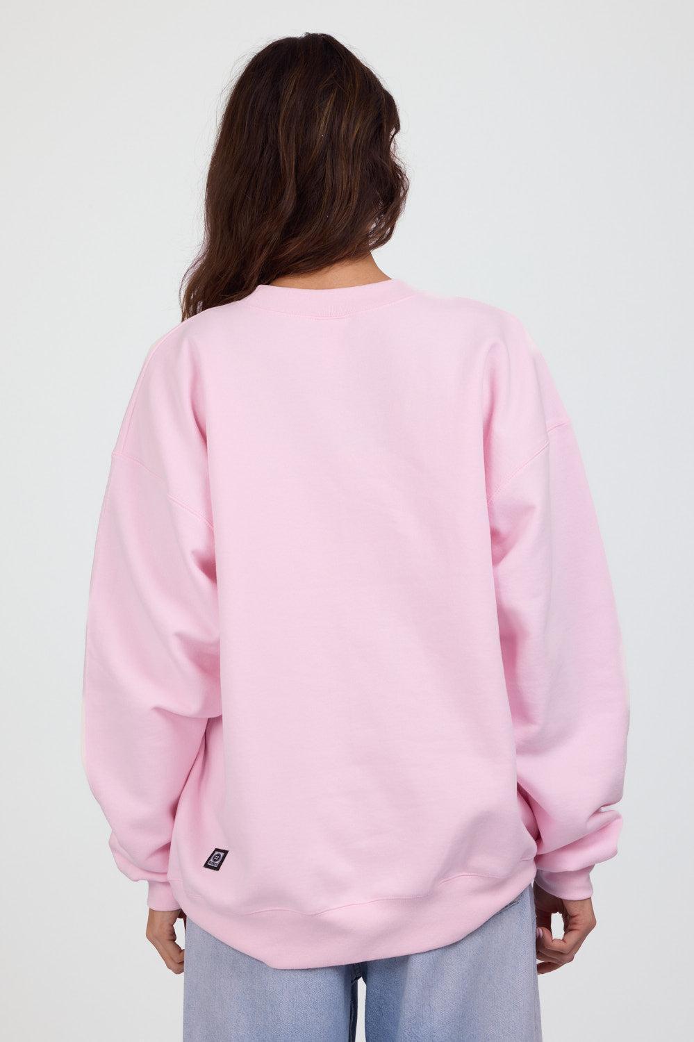Roxanne Oversized Fleece Crewneck - JOLYN Luv Product Image