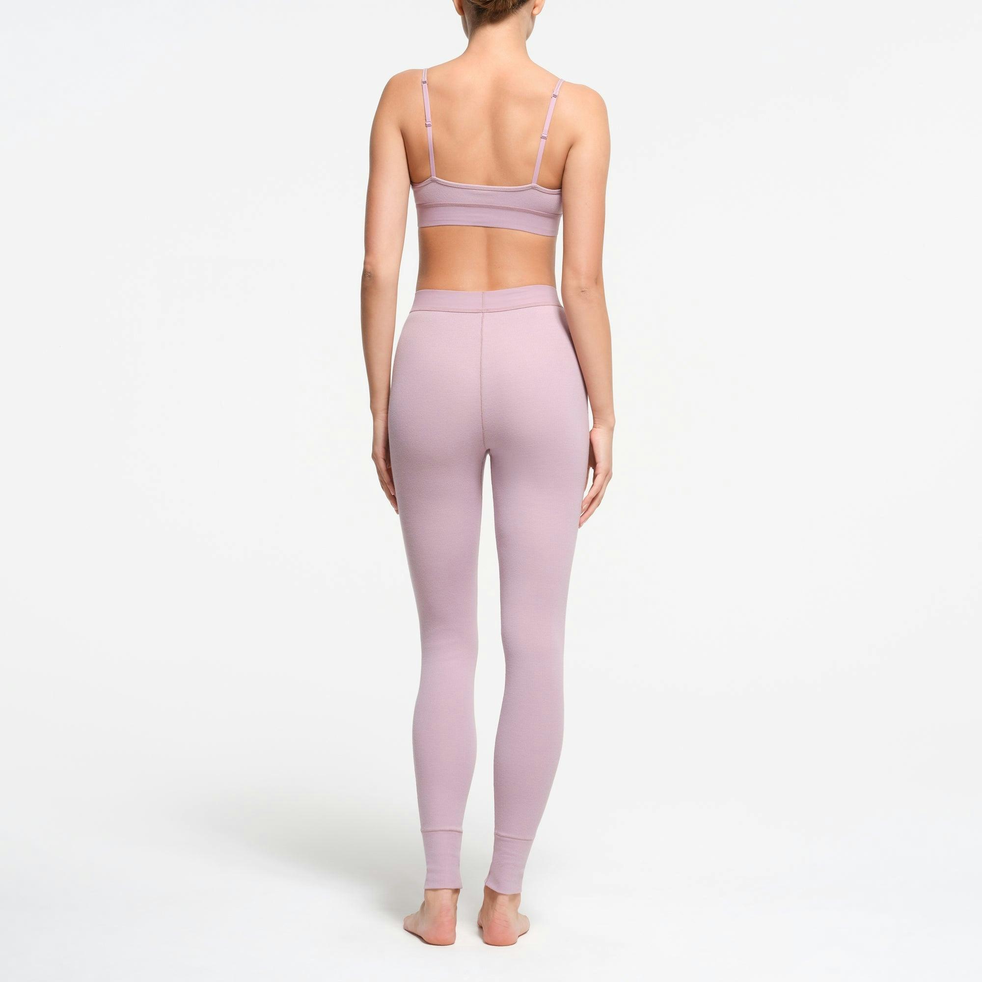 COTTON RIB LEGGING | DUSK Product Image