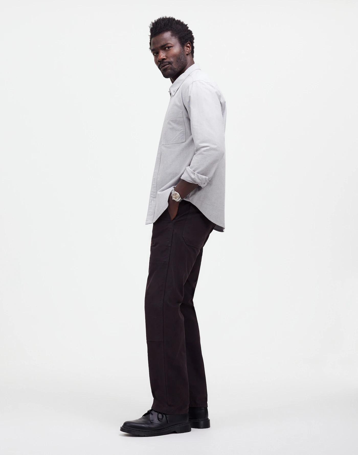 Relaxed Straight Workwear Pants Product Image