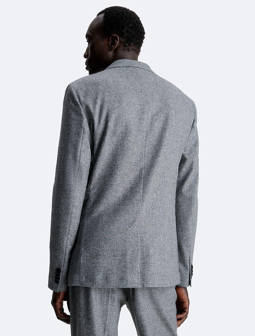 Wool Blend Flannel Blazer Product Image