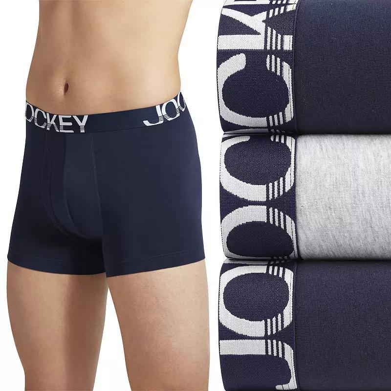 Men's Jockey® ActiveStretch™ 3-Pack Boxer Briefs, Size: XL, Shapes Product Image