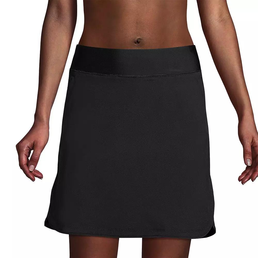 Women's Lands' End Comfort Waist UPF 50 Swim Skirt,  Product Image