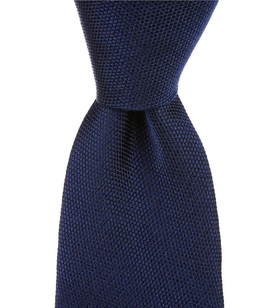 Murano Solid 3 1/8#double; Woven Silk Tie Product Image