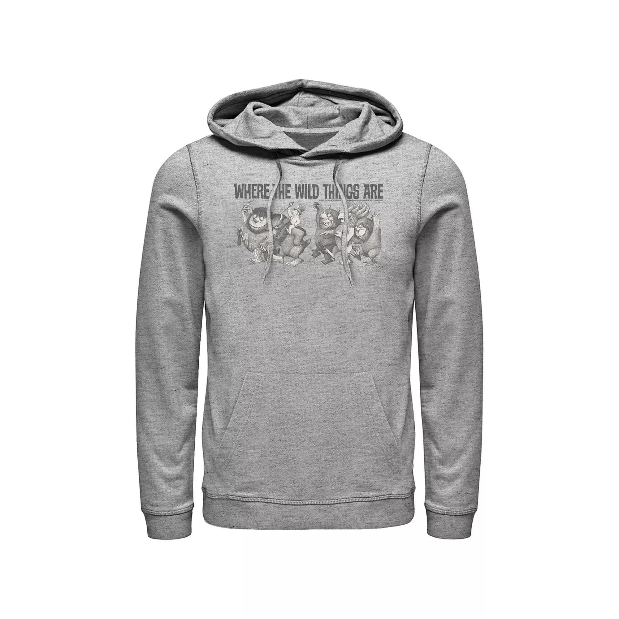 Men's Where The Wild Things Are Max Parade Group Shot Hoodie,  Product Image