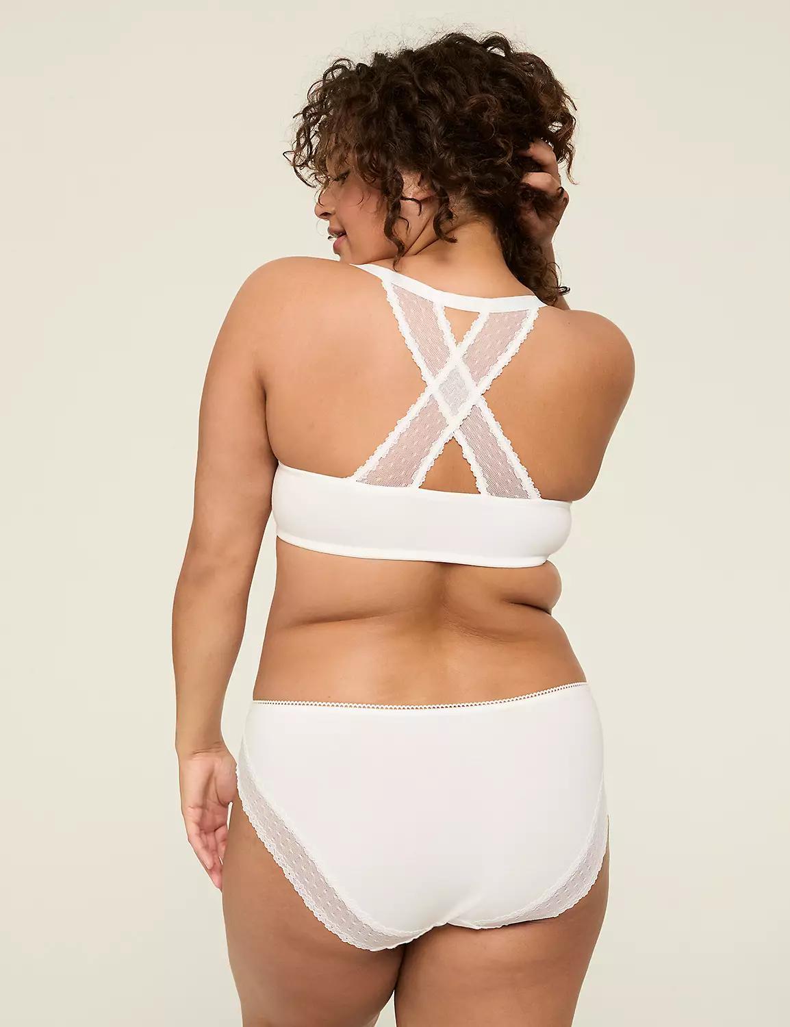 Front-Close Cotton Boost Plunge Bra Product Image