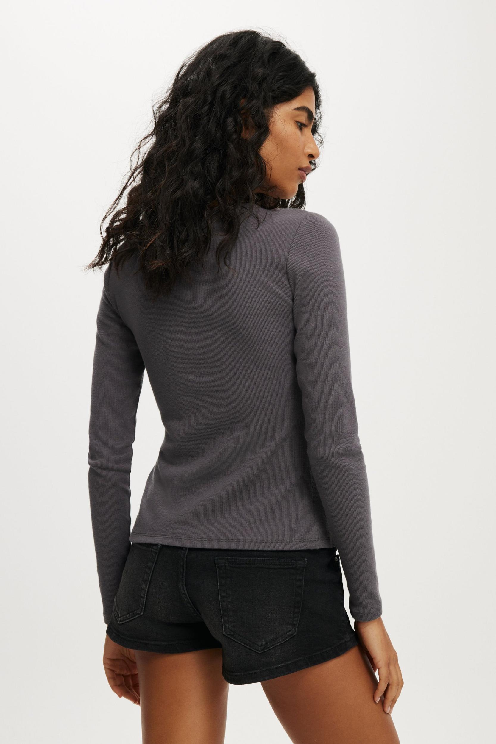 Lily Asymmetric Long Sleeve Top Product Image