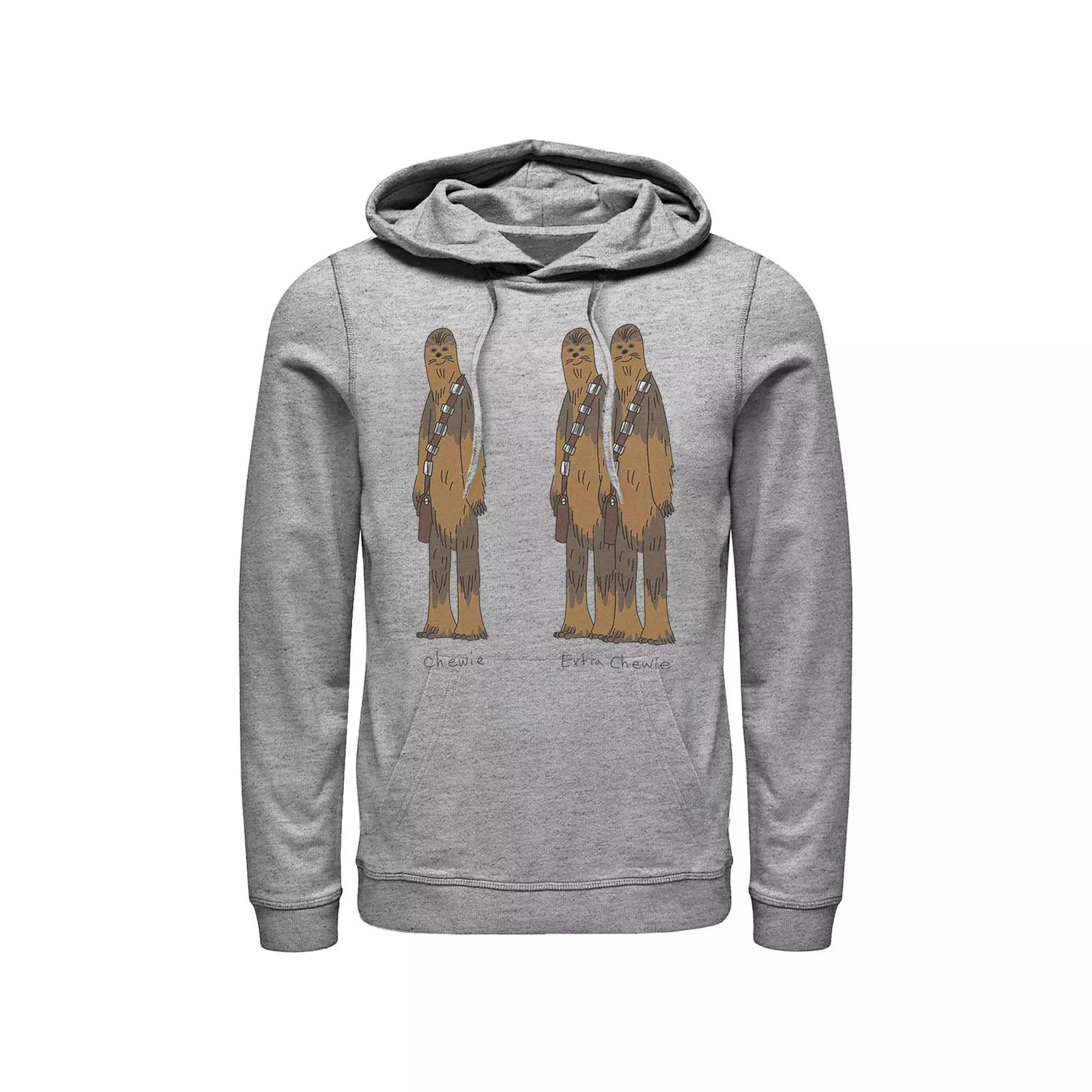 Men's Star Wars Chewie & Extra Chewie Hoodie,  Product Image