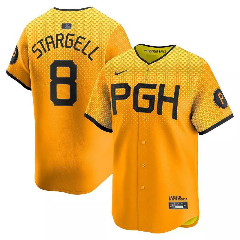 Mens Nike Willie Stargell Pittsburgh Pirates City Connect Limited Player Jersey Product Image