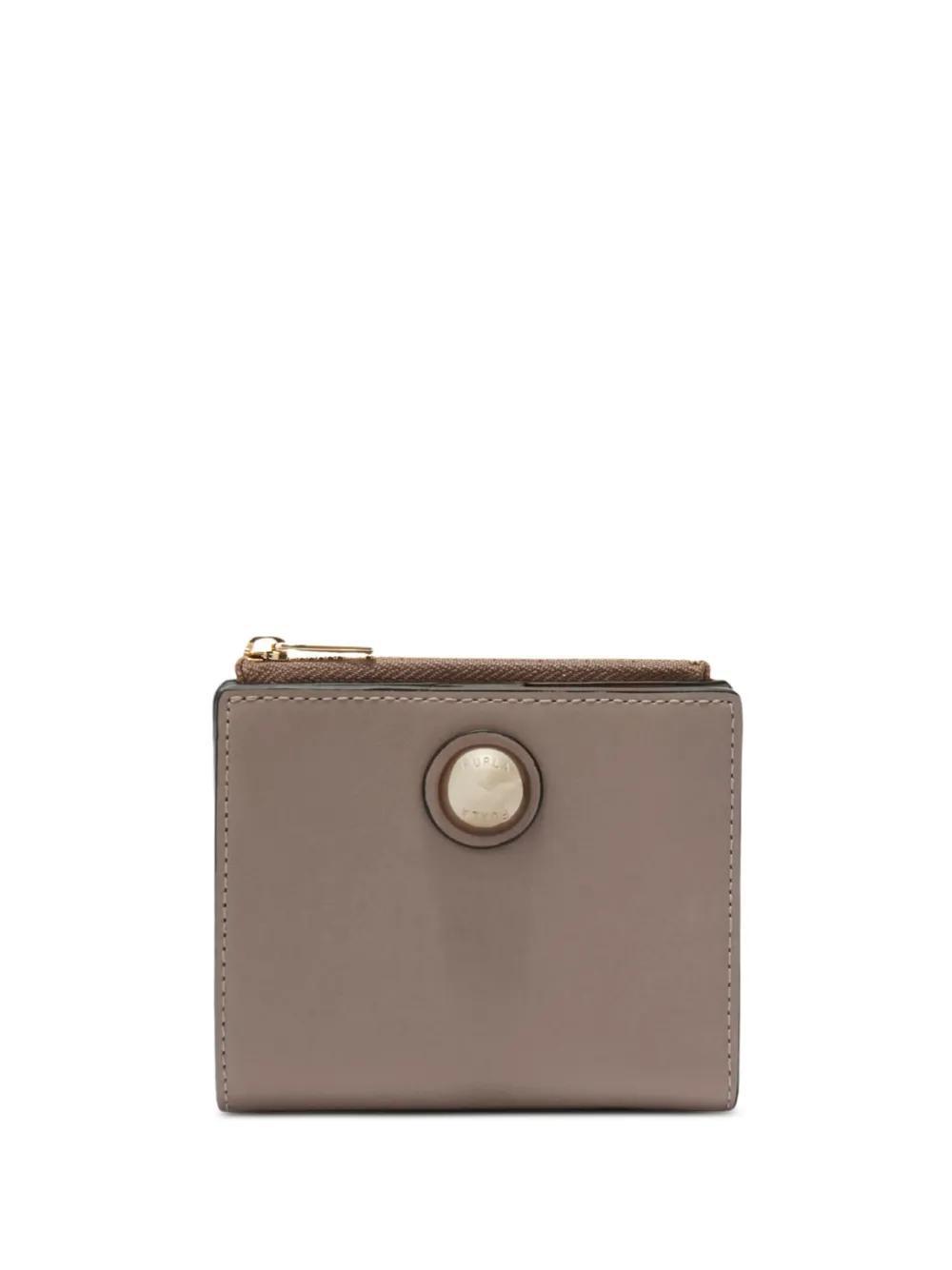 FURLA Small Sfera Wallet In Neutrals Product Image