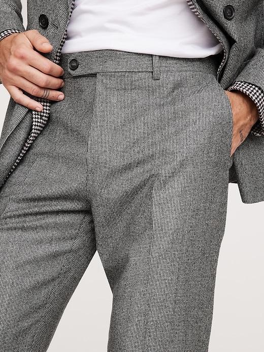 Italian Houndstooth Suit Pant Product Image