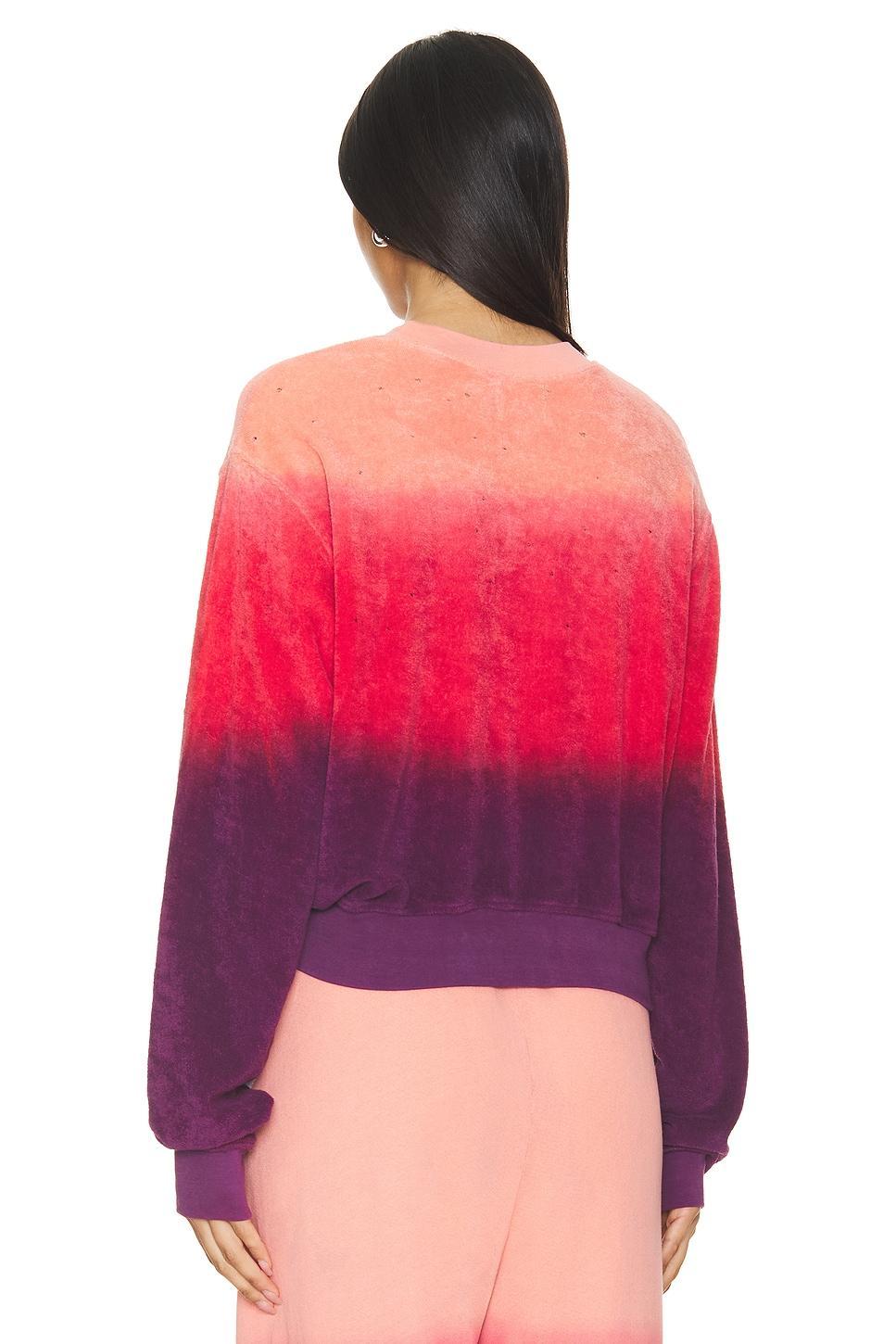 Spalding Cracked Star Drop Shoulder Crop Pullover Lauren Moshi Product Image