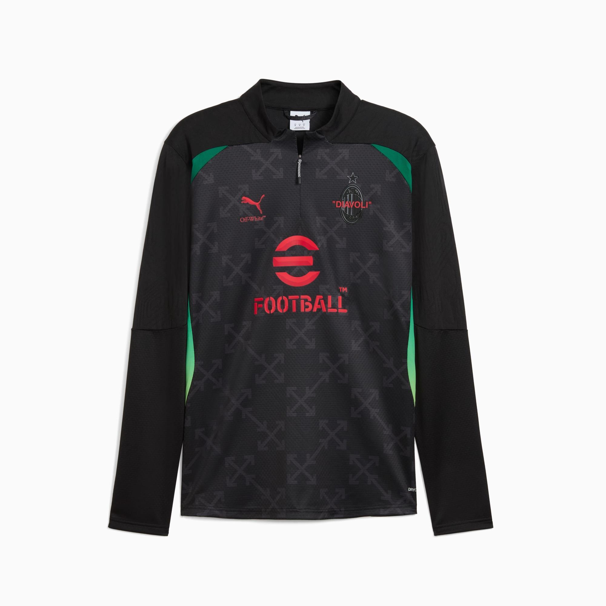 AC MILAN x OFF-WHITE™ Men's Pre-Match Quarter-Zip Top Product Image