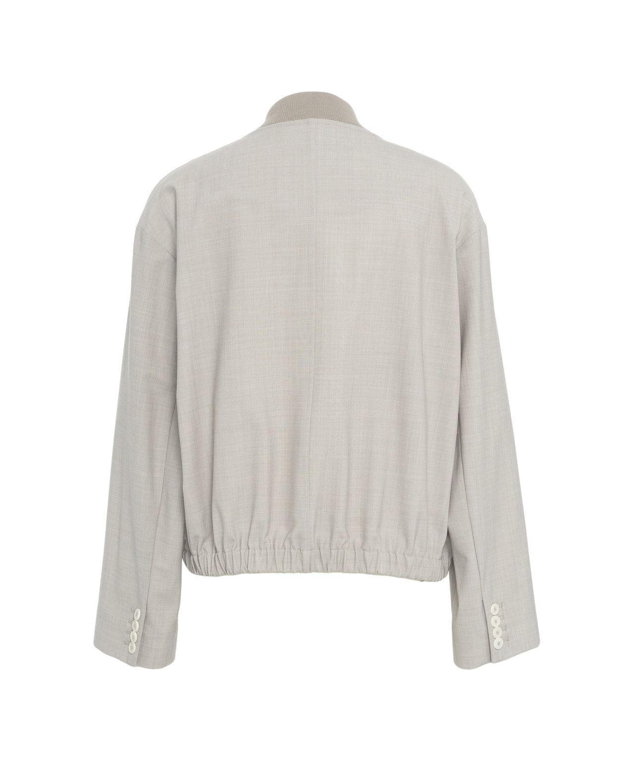 Virgin wool blend blouson Product Image