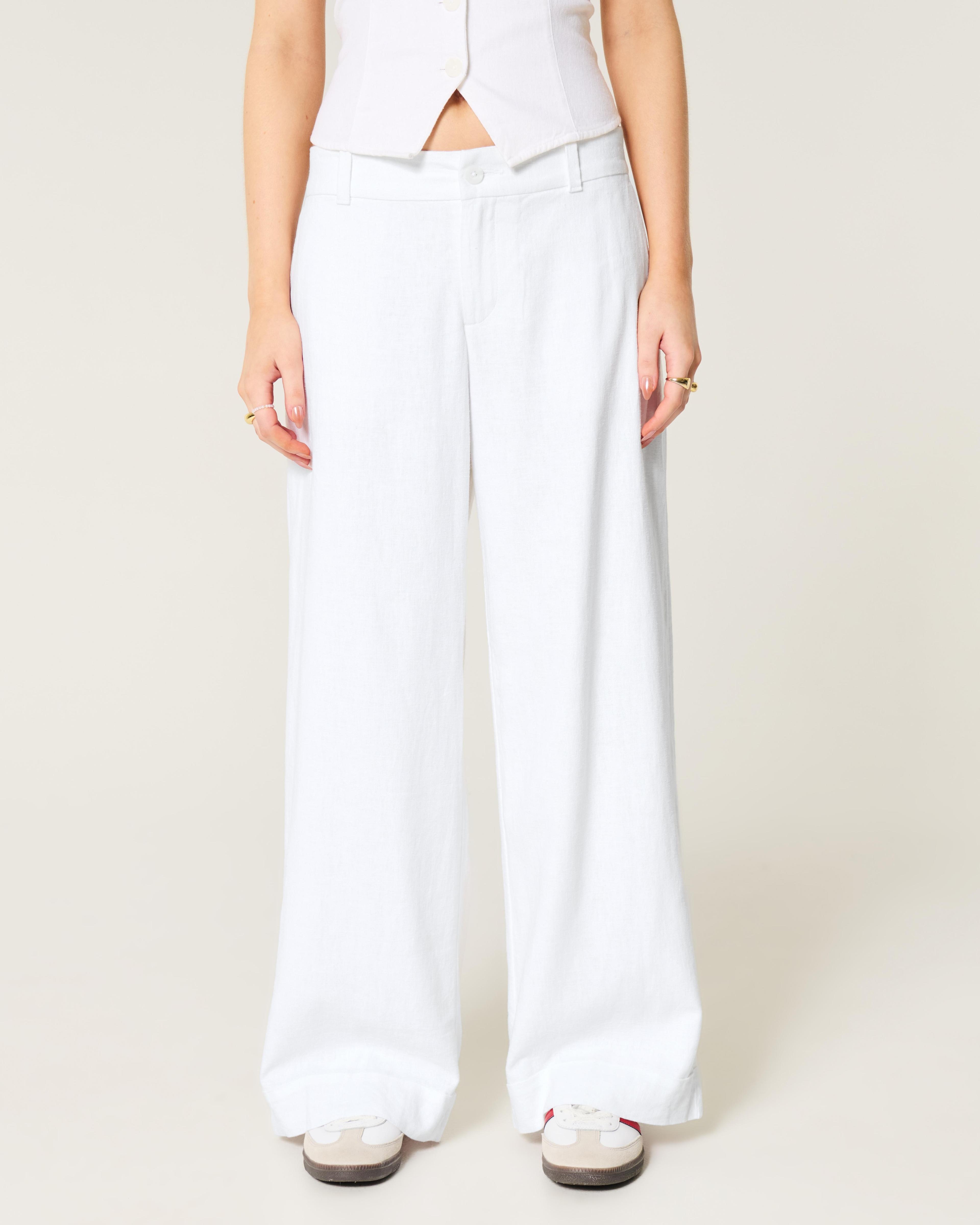 Hollister Livvy Low-Rise Wide-Leg Pants Product Image