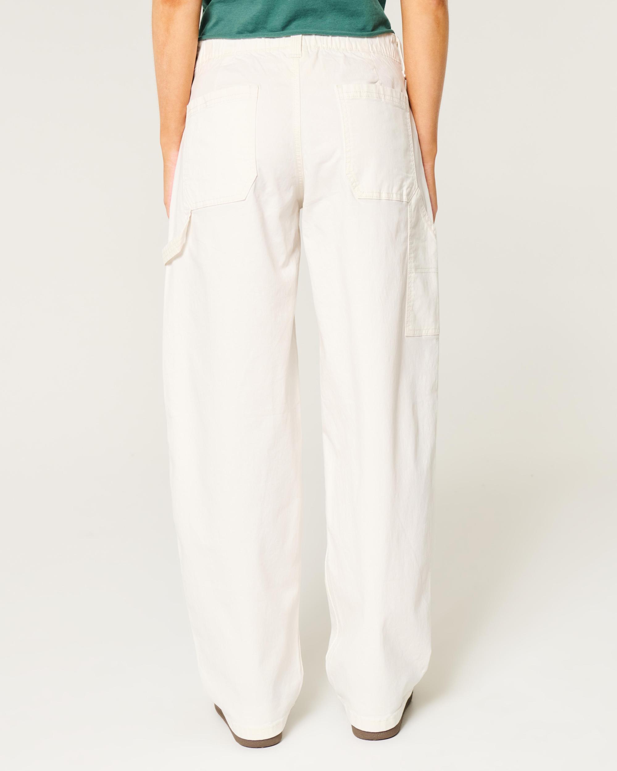 Low-Rise Tapered Baggy Carpenter Pants Product Image