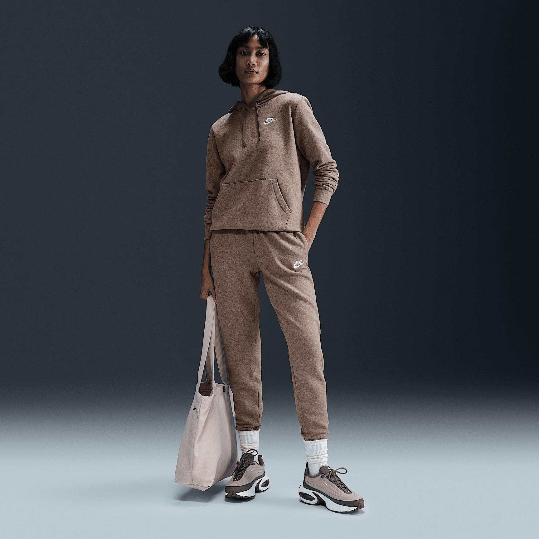 Womens Nike Sportswear Club Fleece Pullover Hoodie | DQ5793-214 Product Image