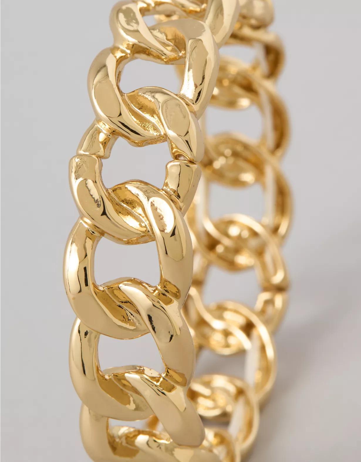 AEO Chunky Chain Stretch Bracelet Product Image