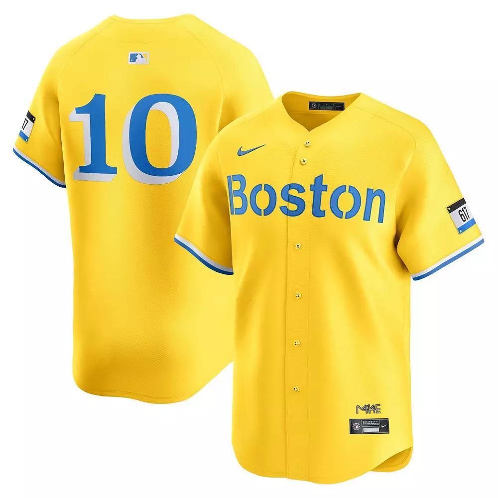 Men's Nike Trevor Story Gold Boston Red Sox City Connect Limited Player Jersey,  Product Image