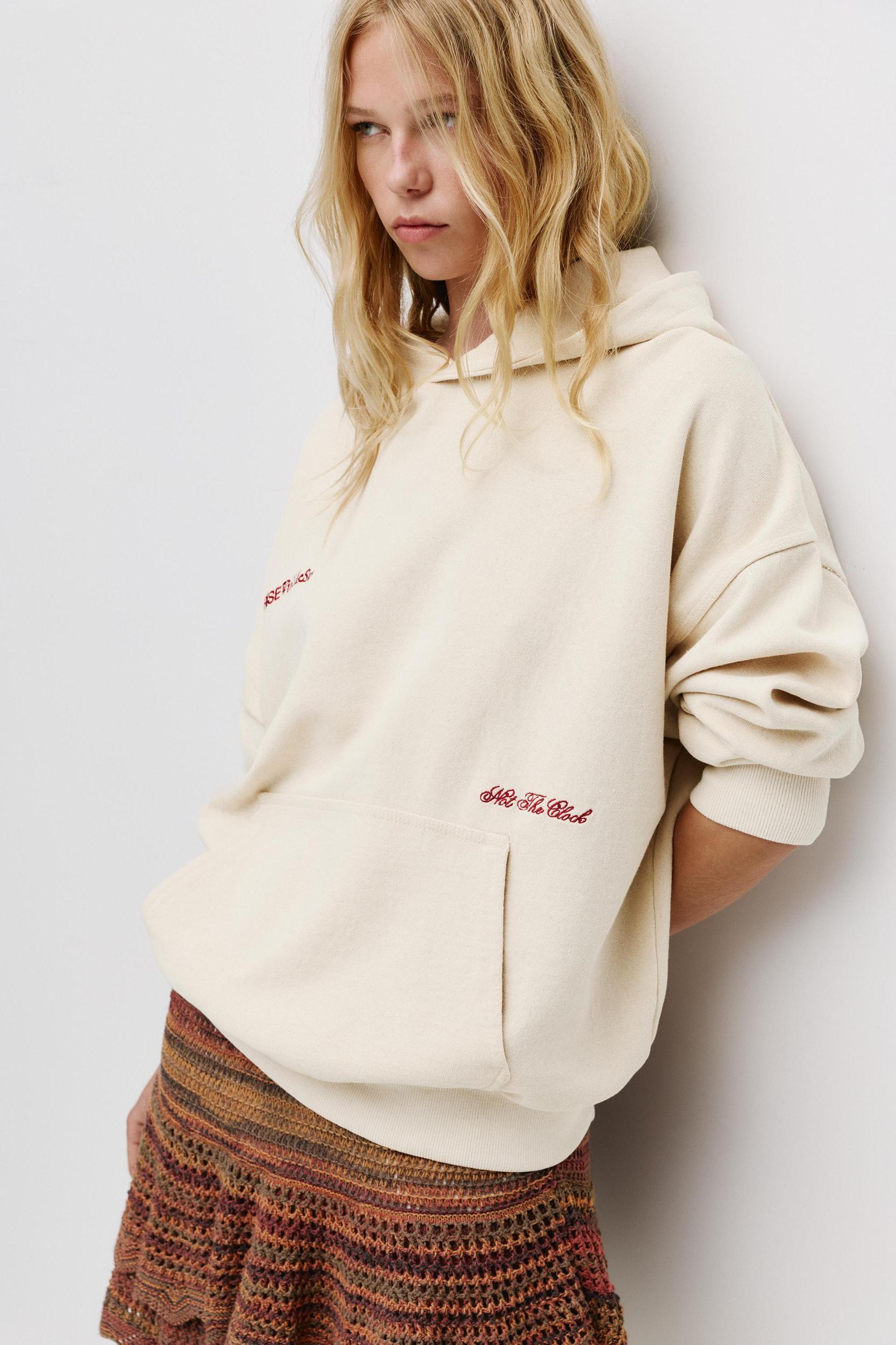 Text hoodie Product Image