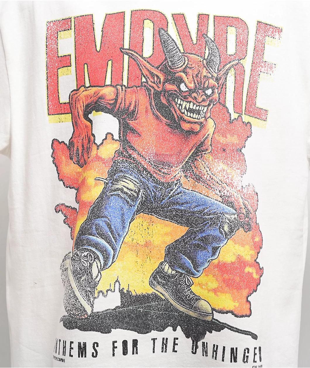 Empyre Grunge Devil Natural T-Shirt Product Image