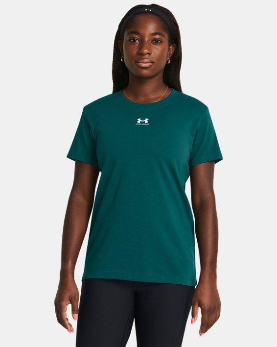 Womens UA Rival Core Short Sleeve Product Image