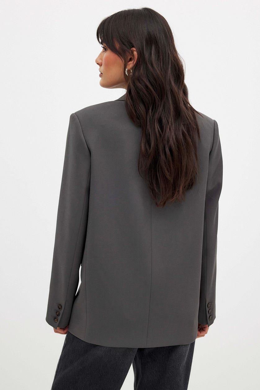 Oversized Double Breasted Blazer Product Image